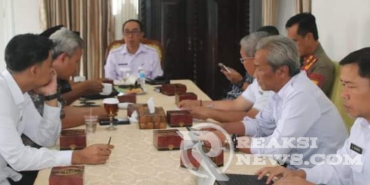 Sekda Ade Terima Bawaslu di Pendopo, Ini Poin Penting yang Dibahas Bersama