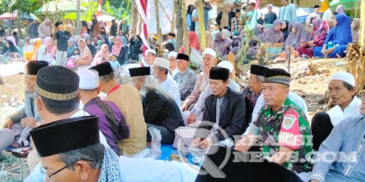 Perayaan Maulid Nabi S.A.W Dijadikan Ajang Silaturahmi Oleh Babinsa Kertamukti