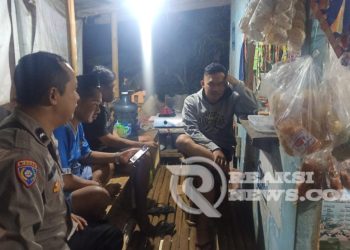 Patroli Malam hari, Cegah Gangguan Kamtibmas di Wilayah Polsek Lembursitu