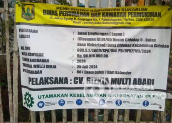 Pekerjaan Jaling di Kp.Ciseupan Diduga Asal – Asalan dan Akal – Akalan