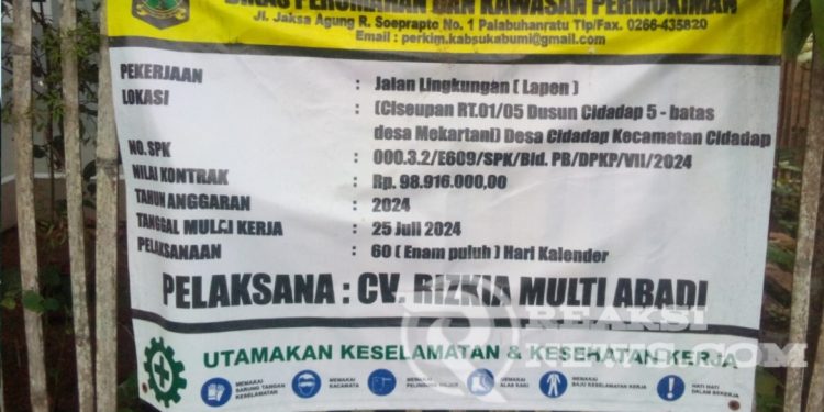 Pekerjaan Jaling di Kp.Ciseupan Diduga Asal – Asalan dan Akal – Akalan