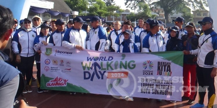 Dandim Hadiri Pembukaan Peringatan hari Olahraga Nasional ( Haornas ) ke – 41 tingkat Kota Sukabumi