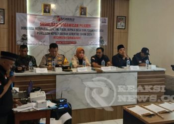 Panwaslu Sukalarang Gencar Sosialisasikan Netralitas TNI, POLRI, ASN, Kepala Desa, dan Perangkat Desa di Pilkada 2024