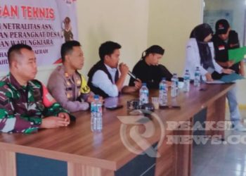 Hadiri Deklarasi Netralitas, Serka Enceng Tekankan Pentingnya Menjaga Integritas Dan Kepercayaan Publik