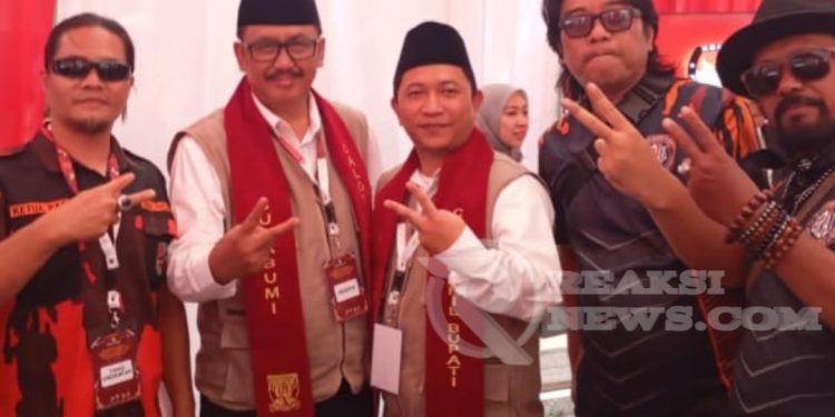 Ketua Bram Kawal Pengundian Nomor Urut Paslon Asep Jabar-Andreas Optimis Pasti Menang
