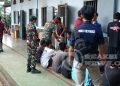 Jajaran Koramil 2203/Warungkiara Dampingi Razia Gabungan Di Lapas Kelas IIA