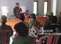 Babinsa Bantarkalong Berikan Penyuluhan Kedisplinan Kepada Linmas Sebagai Binaannya