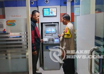Pantau dan Cek Mesin ATM oleh Anggota Patroli Polsek Lembursitu Polres Sukabumi Kota