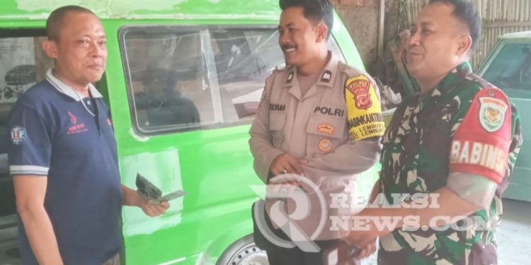 Sinergitas TNI – POLRI Bhabinkamtibmas Polsek Lembursitu Giat Sambang Warga