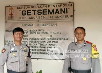 Polisi Rutin Ciptakan Keamanan, Pam Gereja Setiap Hari Minggu
