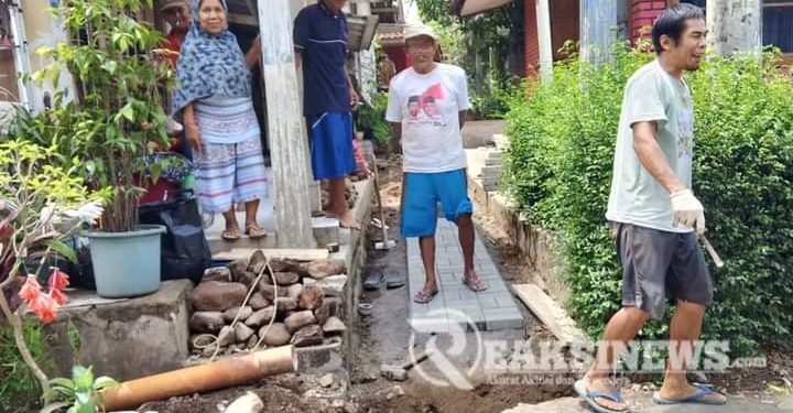 Program P2RW RW 05 Rehabilitasi Jalan Lingkungan Pemasangan Paving Blok, Untuk Kesejahteraan Masyarakat