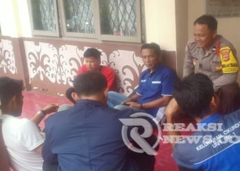 Sambangi Warga Bhabinkamtibmas Polsek Lembursitu, Sampaikan Himbauan Kamtibmas