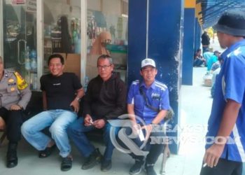 Cooling system Pilkada 2024. Bhabinkamtibmas bersama P.O Bus serukan kenyamanan dan kondusifitas kamtibmas