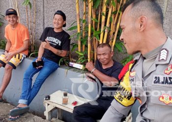 Giat Bhabinkamtibmas Polsek Lembursitu Himbauan Pilkada Damai 2024
