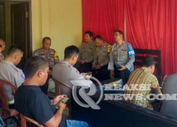 Wujudkan Pemilu damai, Kapolsek Baros laksanakan ngariung bareng personil polsek baros tingkatkan Netralitas Polri sukseskan Pilkada 2024