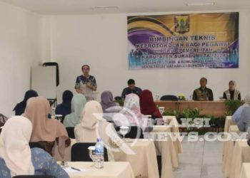Sekda Kab Sukabumi, Buka Bimtek Keprotokolan dan Public Speaking