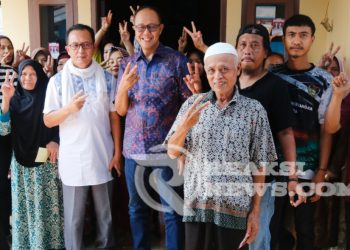 Warga Cikundul Girang Sambut Kedatangan Calon Wali Kota Sukabumi Ayep Zaki