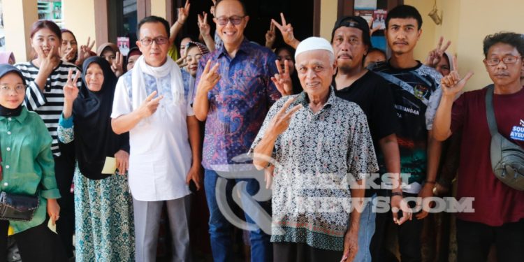 Warga Cikundul Girang Sambut Kedatangan Calon Wali Kota Sukabumi Ayep Zaki