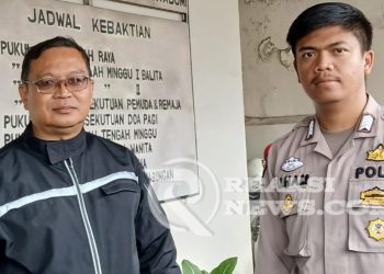 Polisi Rutin Ciptakan Keamanan, Pam Gereja Setiap Hari Minggu
