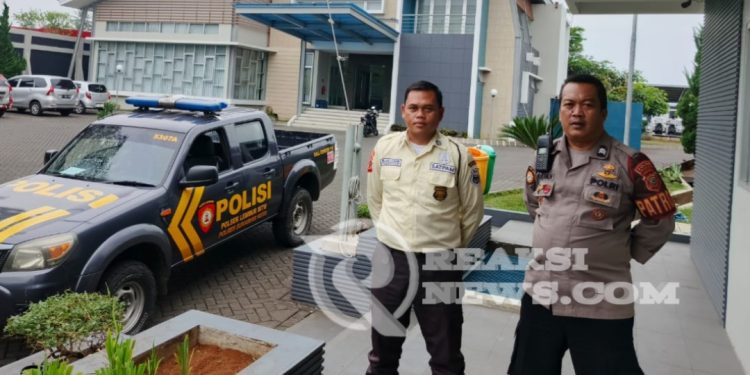 Sambangi Perusahaan PT. SCM Unit Samapta Polsek Lembursitu Patroli Dialogis dengan Petugas Satpam, Sampaikan Himbauan Kamtibmas