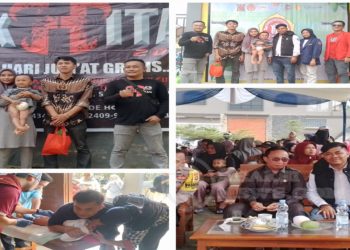 85 Anak Ikuti Sunatan Massal di Hari Jadi Karang Taruna Kecamatan Caringin yang Ke 3 Tahun