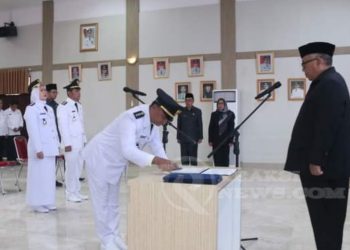 Dapatkan Izin Mendagri, Bupati Sukabumi Lantik dan Ambil Sumpah Jabatan Pejabat Administrator