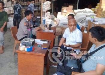 Patroli Obyek Vital Perbankan Himbau Security Cegah Terjadinya Gangguan Kamtibmas