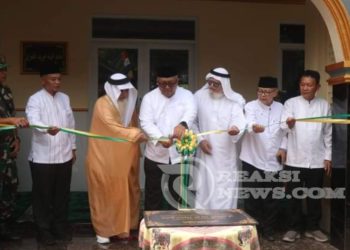 Resmikan Mesjid Al- Fajar Sukamaju Cikembar, Bupati Ajak Optimalkan Fungsi Mesjid Demi Kemakmuran Umat