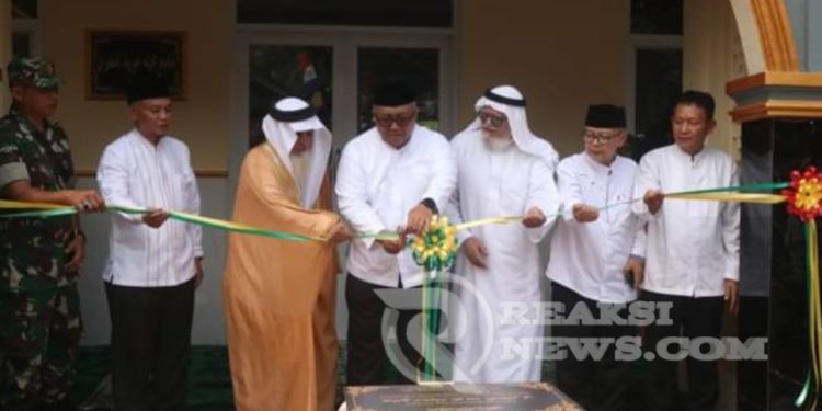 Resmikan Mesjid Al- Fajar Sukamaju Cikembar, Bupati Ajak Optimalkan Fungsi Mesjid Demi Kemakmuran Umat
