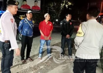 Polsek Lembursitu Laksanakan Patroli Pada Malam Hari dan Berikan Himbauan Kamtibmas