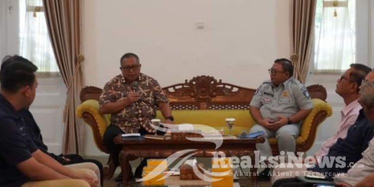 Bupati Terima Kepala Perwakilan PT. Jasa Raharja Bahas Kepatuhan fan Manfaat Membayar PKB/SWDKLLJ