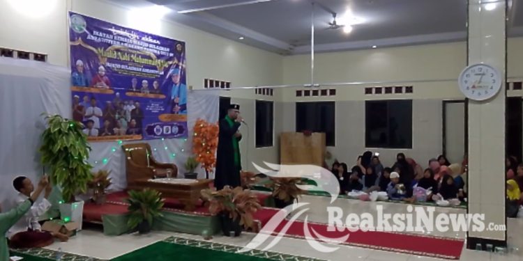 Ratusan Masyarakat Padati Masjid Sulaeman Adzawiyyah Peringati Maulid Nabi Muhammad Saw