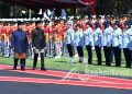 Presiden Prabowo Subianto Pimpin Upacara Pelepasan Presiden RI ke-7 Joko Widodo di Istana Merdeka