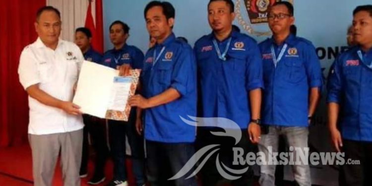 Pelantikan Pengurus PWI Kab Sukabumi, Sekda Tegaskan Pentingnya Sinergitas Untuk Pembangunan Daerah
