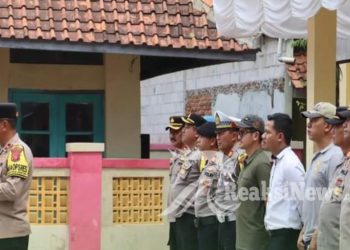 Apel Gabungan Polres Majalengka Dalam Rangka Pengamanan Kampanye Paslon Gubernur Jabar