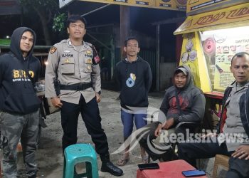 Anggota Polsek Lembursitu Intensifkan Patroli Malam hari, Jaga Kamtibmas Tetap Kondusif