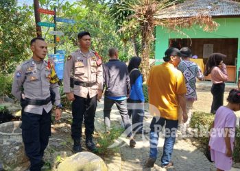 Patroli Obyek Wisata Kolam Renang Cikundul untuk Berikan Jaminan Keamanan dan Kenyamanan Kepada Pengunjung Saat Berlibur