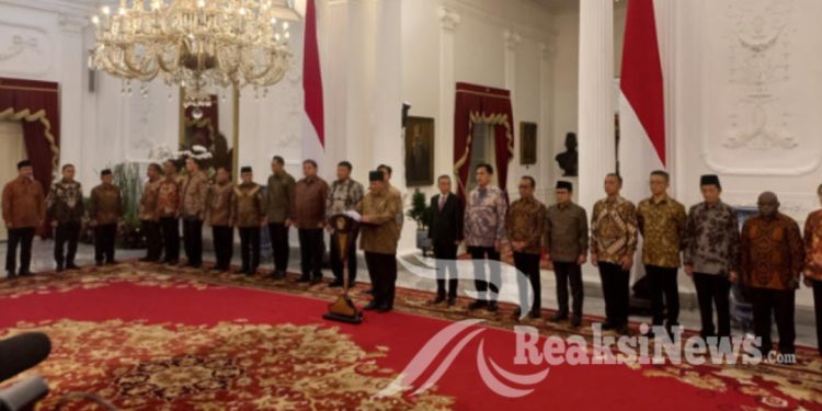 Ini Daftar Lengkap 53 Menteri dan Kepala Badan Kabinet Merah Putih Prabowo Subianto – Gibran Rakabuming Raka