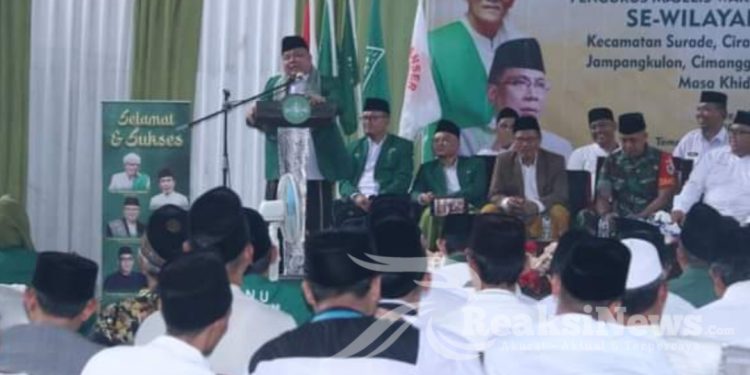 Bupati Tegaskan NU Harus Menjadi Pelopor Perubahan dan Kemajuan Untuk Kesejahteraan Rakyat