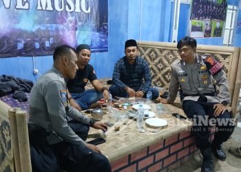 Selalu Aktif Jaga Silaturahmi, Bhabinkamtibmas Sambangi Warga Binaan