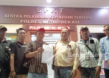 Rampas Handphone Milik Wartawan, Oknum Pejabat DSDABMBK di Laporkan ke Polres Metro Bekasi