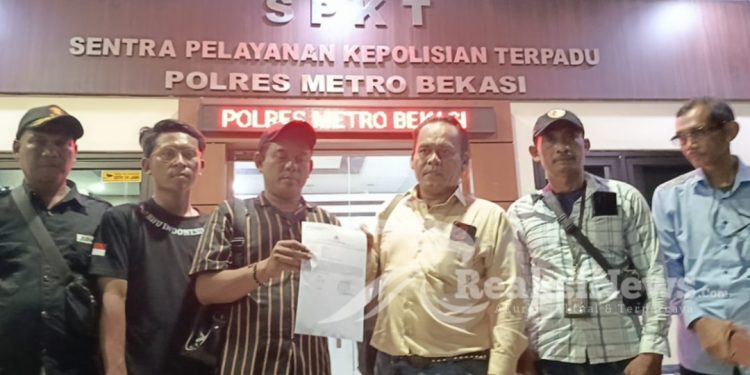 Rampas Handphone Milik Wartawan, Oknum Pejabat DSDABMBK di Laporkan ke Polres Metro Bekasi