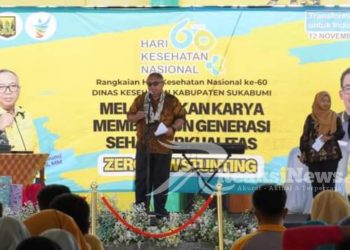 HKN ke-60 Bupati Sukabumi Ajak Mayarakat Bersama – sama Tingkatkan Derajat Kesehatan