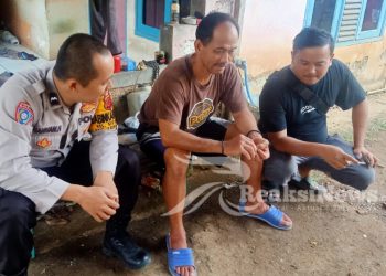 Anggota Polsek Lembursitu, Berikan Pelayanan Prima kepada Masyarakat Sampaikan Himbauan Kamtibmas