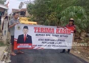 Buktinya Nyata Kebanggan Warga Atas Kinerja, Anggota DPRD Kabupaten Sukabumi Teddy Setiadi