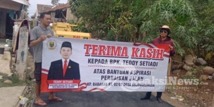 Buktinya Nyata Kebanggan Warga Atas Kinerja, Anggota DPRD Kabupaten Sukabumi Teddy Setiadi