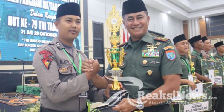 Pangdam Tanjungpura Resmi Tutup Lomba MTQ Peringatan HUT ke-79 TNI