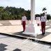 Jelang Peringati Hari Sumpah Pemuda, Satgas Pamtas Yonarmed 11 Kostrad Melatih Paskibraka Kabupaten Nunukan