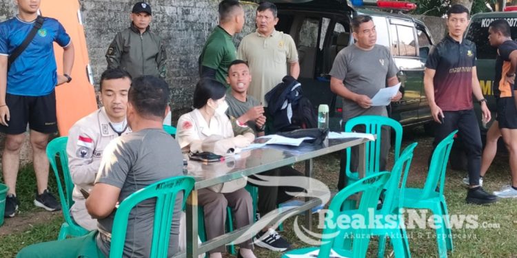 Kodim 0607/Kota Sukabumi Menggelar Tes Kesegaran Jasmani Periodik 2 Tahun 2024