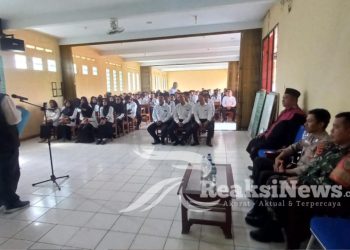 Wakili Danramil 2203/Warungkiara Serka Enceng Hadiri Pelantikan PTPS Di Warungkiara
